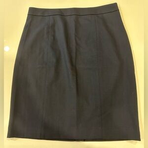 Dark navy wool skirt